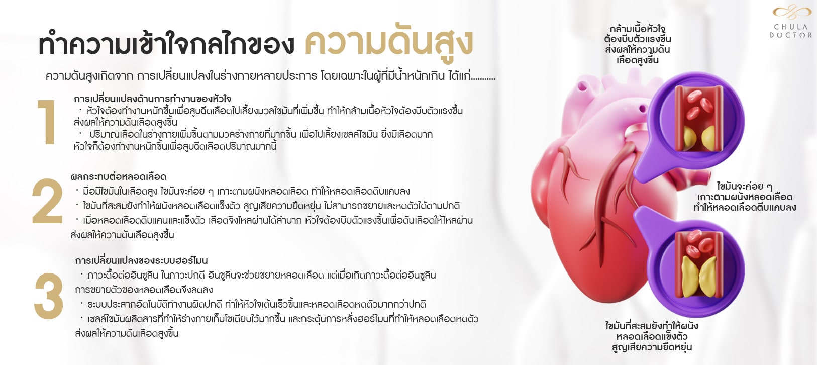 ทำความเข้าใจกลไกของ ความดันสูง